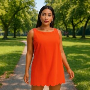 🎚️Kate Spade Scalloped Mini Shift Dress NWT